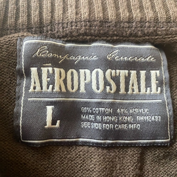 Aeropostale dark brown sweater - Picture 1 of 2